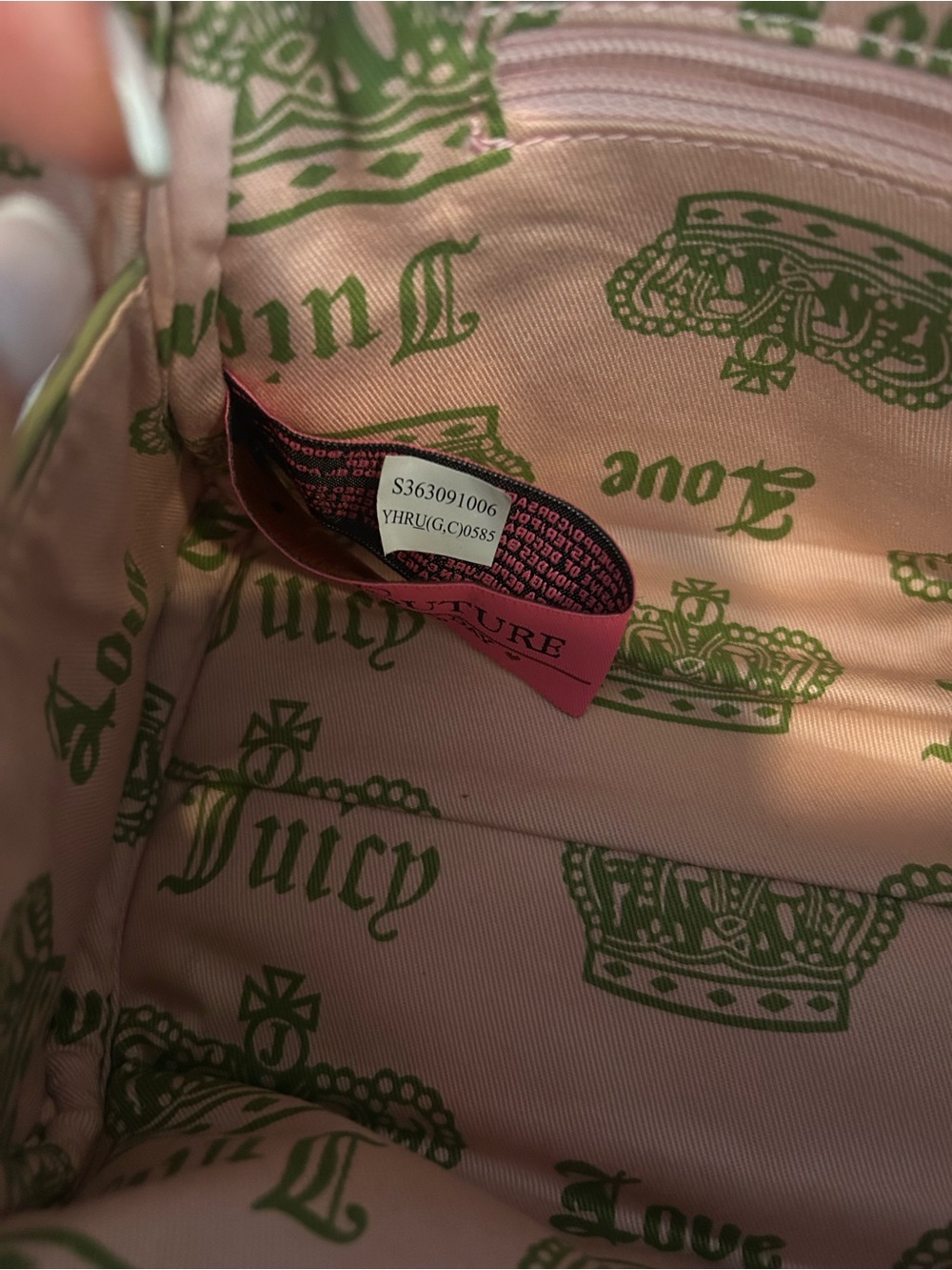 RARE Y2K Juicy Couture "Juicy American Princess" Bowler bag - Picture 11 of 15